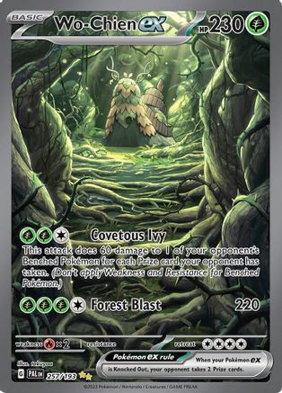 Wo-Chien ex - 257/193 (257) Special Illustration Rare Holofoil