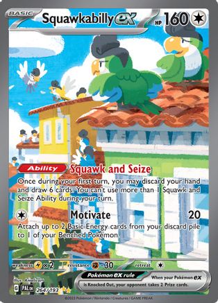 Squawkabilly ex - 264/193 (264) Special Illustration Rare Holofoil