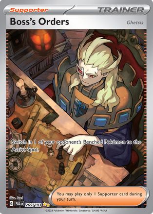 Boss's Orders - 265/193 (265) Special Illustration Rare Holofoil