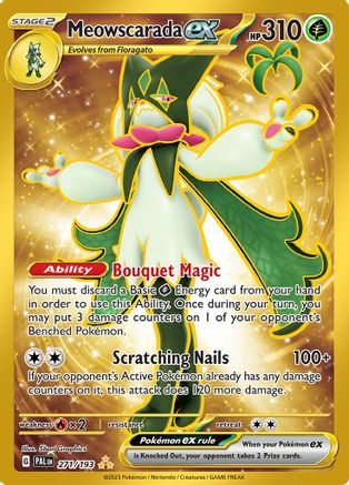 Meowscarada ex - 271/193 (271) Hyper Rare Holofoil