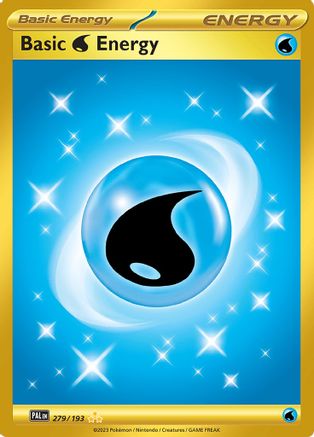 Basic Water Energy - 279/193 (279) Hyper Rare Holofoil