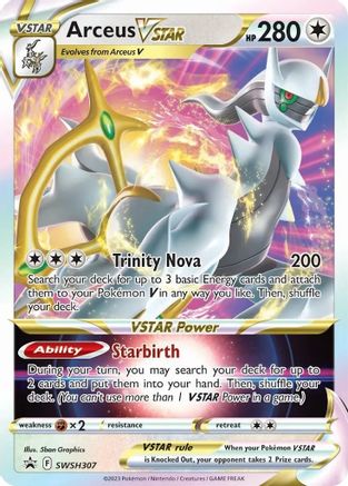 Arceus VSTAR - SWSH307 (SWSH307)/307 Promo Holofoil