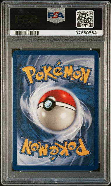 PSA 9 Zubat #57 1st Edition Fossil (Cabinet)