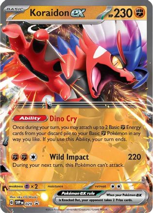 Koraidon ex - 029 (29) Promo Holofoil