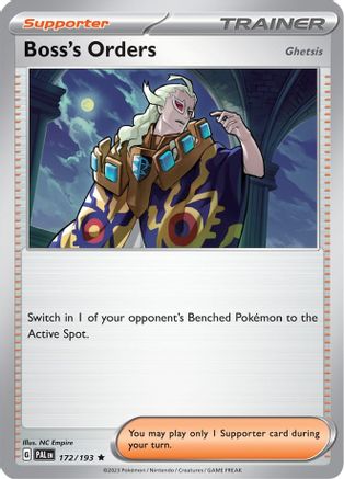 Boss's Orders - 172/193 (172) Rare