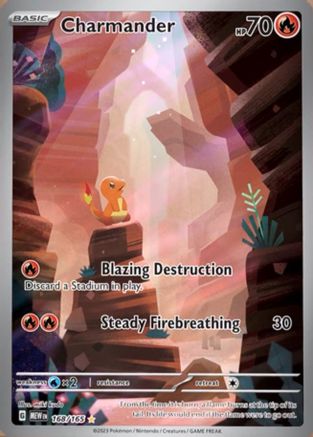 Charmander - 168/165 (168) Illustration Rare Holofoil