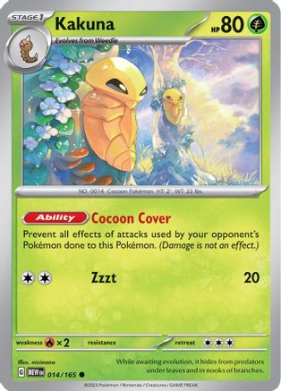 Kakuna (14) Common Reverse Holofoil