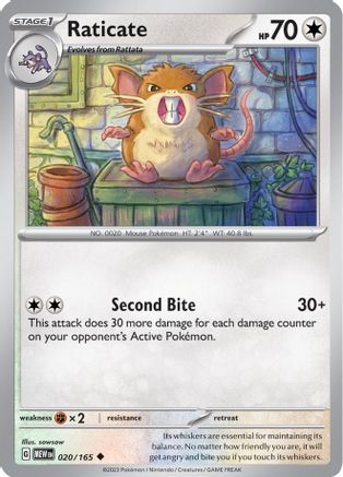 Raticate (20) Uncommon