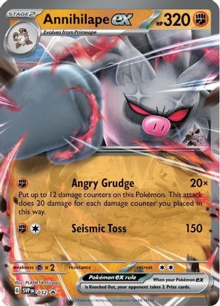 Annihilape ex - 032 (32) Promo Holofoil