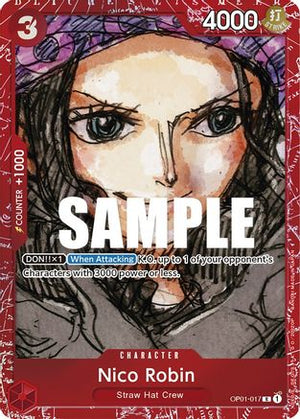 Nico Robin (Premium Card Collection -ONE PIECE FILM RED Edition-) (OP01-017) - One Piece Promotion Cards Foil (Cabinet-NM)