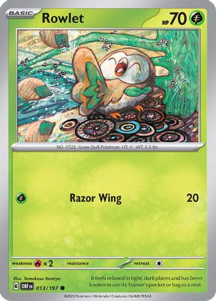 Rowlet (13) Common