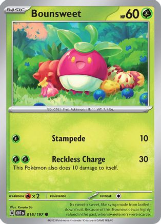 Bounsweet (16) Common