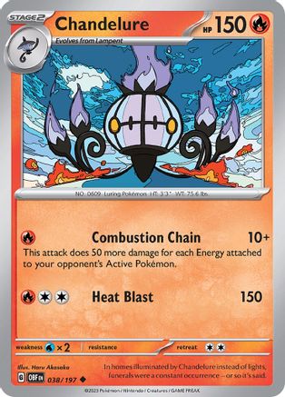 Chandelure (38) Uncommon