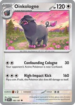 Oinkologne - 183/197 (183) Uncommon