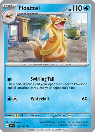 Floatzel (49) Uncommon