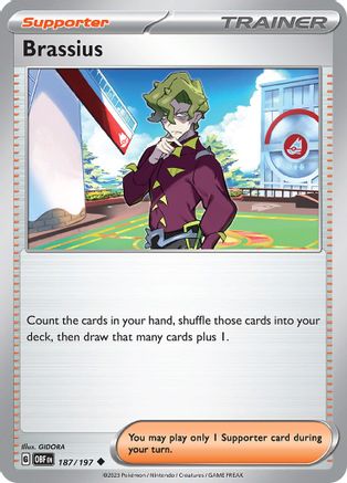 Brassius (187) Uncommon Reverse Holofoil