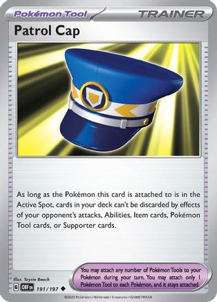 Patrol Cap (191) Uncommon Reverse Holofoil