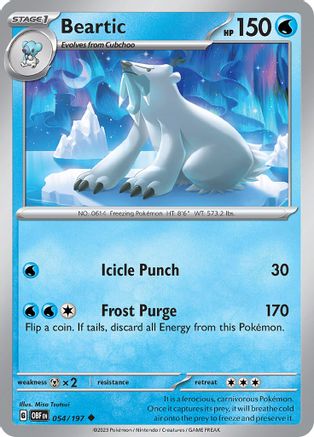 Beartic (54) Uncommon