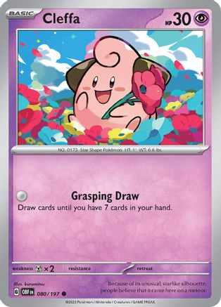 Cleffa (80) Common Reverse Holofoil