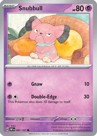 Snubbull (87) Common