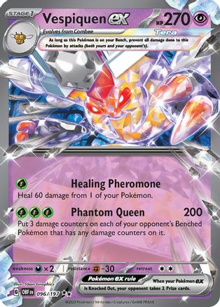 Vespiquen ex (96) Double Rare Holofoil
