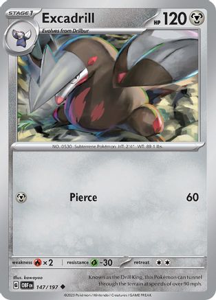 Excadrill (147) Uncommon