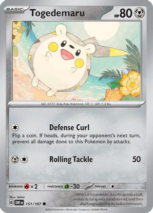 Togedemaru (151) Common