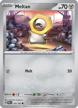 Meltan (152) Common Reverse Holofoil