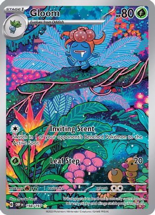 Gloom - 198/197 (198) Illustration Rare Holofoil