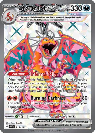 Charizard ex - 215/197 (215) Ultra Rare Holofoil