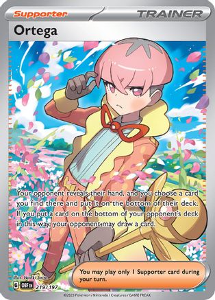 Ortega - 219/197 (219) Ultra Rare Holofoil