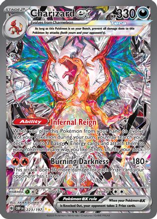 Charizard ex - 223/197 (223) Special Illustration Rare Holofoil