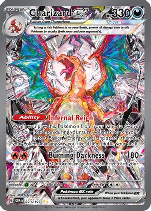 Charizard ex - 223/197 (223) Special Illustration Rare Holofoil (Cabinet-NM)