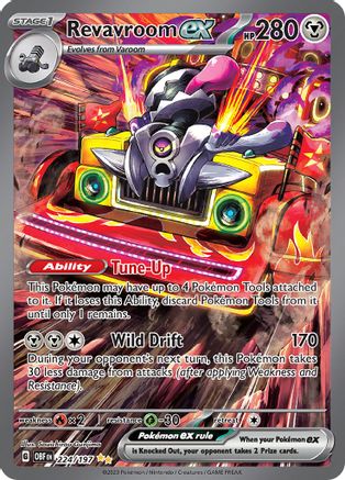 Revavroom ex - 224/197 (224) Special Illustration Rare Holofoil