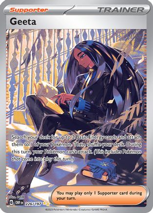 Geeta - 226/197 (226) Special Illustration Rare Holofoil