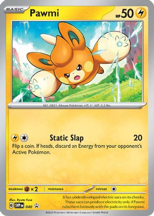 Pawmi - 040 (40) Promo Holofoil
