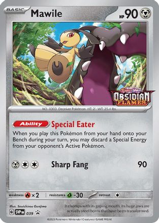 Mawile - 039 (Prerelease) (39) Promo Holofoil
