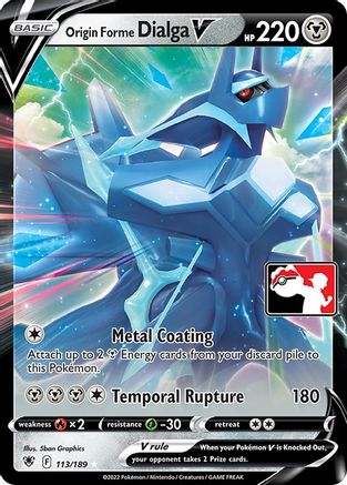 Origin Forme Dialga V (113) Ultra Rare Holofoil