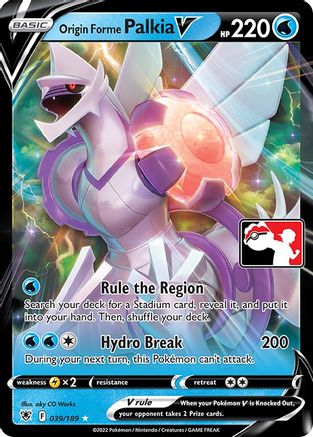 Origin Forme Palkia V (39) Ultra Rare Holofoil