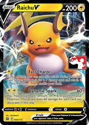 Raichu V (45) Ultra Rare Holofoil
