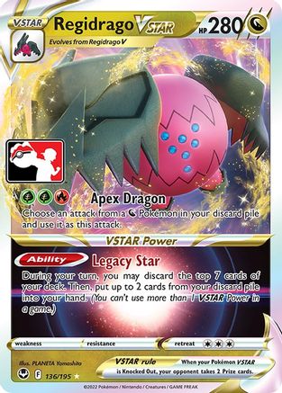 Regidrago VSTAR (136) Ultra Rare Holofoil