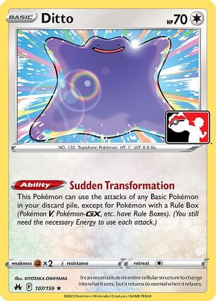 Ditto (107) Rare