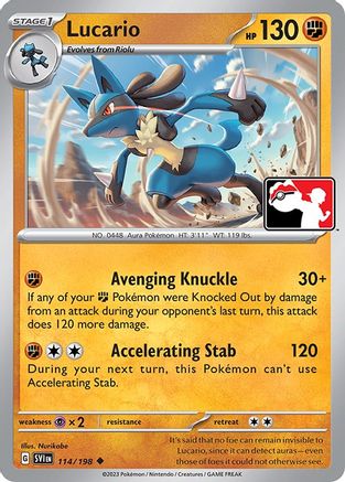 Lucario - 114/198 (114) Uncommon