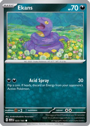 Ekans (23) Common Reverse Holofoil