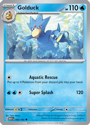 Golduck (55) Uncommon