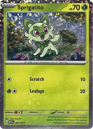 Sprigatito (1) Promo Holofoil