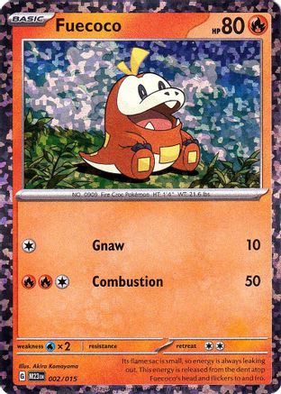 Fuecoco (2) Promo Holofoil