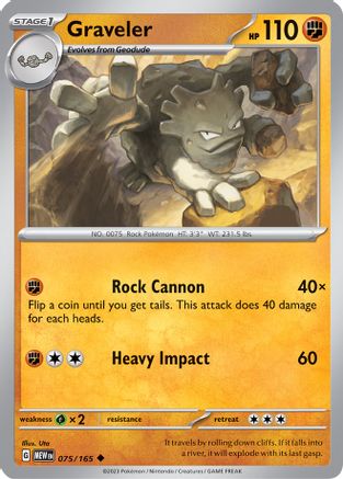 Graveler (75) Uncommon