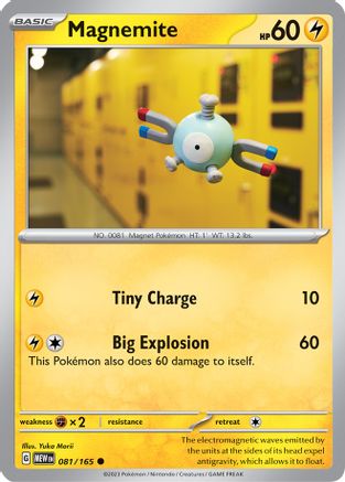 Magnemite (81) Common Reverse Holofoil