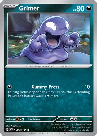 Grimer (88) Common Reverse Holofoil